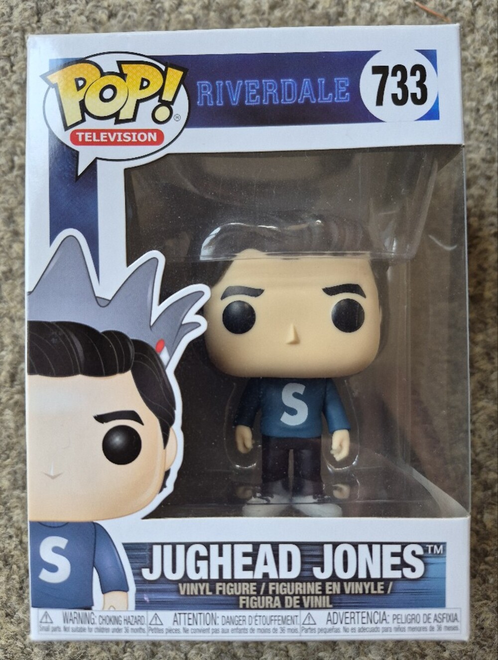 Funko Pop Vinyl Figure - Riverdale, Jughead Jones - Television Edition (#733)